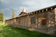 West Yellowstone City Court log heritage structure. West Yellowstone, MT.
