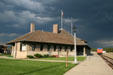 West Yellowstone Union Pacific Depot. West Yellowstone, MT.