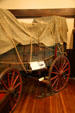 Weber Freight Wagon used to haul supplies to Yellowstone at Museum of the Yellowstone. West Yellowstone, MT.