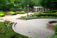 Garden of Gerald R. Ford Birthsite home which was destroyed by fire. Omaha, NE.