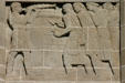 Publishing the 12 Tablets of laws in Rome sculpted on Nebraska State Capitol. Lincoln, NE.