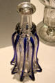 Glass decanter from Pittsburgh at Museum of American Glass. Milville, NJ.