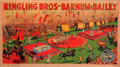 Ringling Bros and Barnum & Bailey poster at Museum of International Folk Art. Santa Fe, NM.