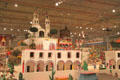 Model Mexican village in Girard wing at Museum of International Folk Art. Santa Fe, NM.