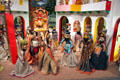 Dolls from India in Girard wing at Museum of International Folk Art. Santa Fe, NM.