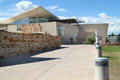 Walls & windows of Albuquerque Museum. Albuquerque, NM.