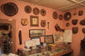 Objects of New Mexico history at Governor Bent Museum. Taos, NM.
