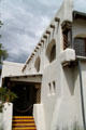 Reimagined adobe house by Nicolai Fechin of Taos Art Museum. Taos, NM.