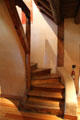 Staircase in Taos Art Museum. Taos, NM.