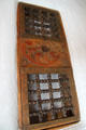 Carved screen in Nicolai Fechin studio at Taos Art Museum. Taos, NM.