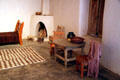Reception room at Hacienda de los Martinez. Taos, NM.
