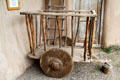 Carreta ox cart at Hacienda de los Martinez. Taos, NM.