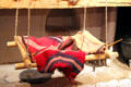 Swinging cradle in kitchen at Hacienda de los Martinez. Taos, NM.