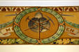 Miner's pan, pick, & shovel mural in old Nevada State Capitol. Carson City, NV.