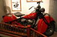Indian motorcycle at Nevada State Museum. Carson City, NV.