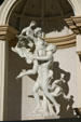 Classical-style sculpture at Monte Carlo Las Vegas. Las Vegas, NV.