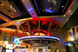 Space age entrance of Star Trek The Experience at Las Vegas Hilton. Las Vegas, NV.