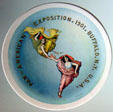 Pan-Am Exposition Official Seal by Raphael Beck at Buffalo History Museum. Buffalo, NY.