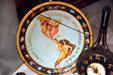 Pan-Am Exposition Official Seal by Raphael Beck on commemorative plate at Buffalo History Museum. Buffalo, NY.