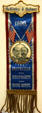 McKinley & Hobart Presidential Sound Money ribbon at Buffalo History Museum. Buffalo, NY.