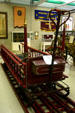 Service sleigh to carry hoses to fire across snow at FASNY Museum of Firefighting. Hudson, NY.