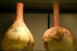 Burmese Glass vase by Mount Washington Glass Co. of New Bedford, MA at Corning Museum of Glass. Corning, NY.