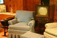 1950's television in office of Eleanor Roosevelt in Val-Kill. Hyde Park, NY.
