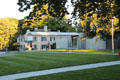 Several buildings forming the grounds of The Hyde Collection. Glens Falls, NY.