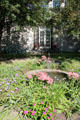 Butterfly garden at rear of Hyde House. Glens Falls, NY.