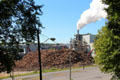 View of paper factory from Hyde House. Glens Falls, NY.
