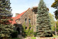 Chapel not for religion but for creators of manuscripts on Roycroft Campus. East Aurora, NY.