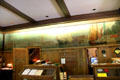 Lobby mural showing Venice by Alexis Fournier at Roycroft Inn. East Aurora, NY.