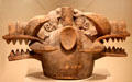 Senufo culture helmet mask from Côte d'Ivoire at Memorial Art Gallery. Rochester, NY.