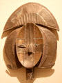 Kota culture copper reliquary figure from Gabon at Memorial Art Gallery. Rochester, NY.