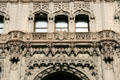 Decoration over door of Woolworth Building. New York, NY.