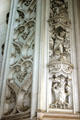 Lumberjack carved on Woolworth Building. New York, NY.