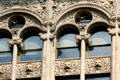 Row of lions on Baynard-Condict Building. New York, NY.