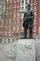 Admiral David Glasgow Farragut Monument by Augustus Saint-Gaudens & pedestal by Stanford White in Madison Square Park. New York, NY.