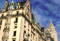 The Dakota beside San Remo Apartments. New York, NY.