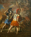Companions of Rinaldo painting by Nicolas Poussin at Metropolitan Museum of Art. New York, NY.