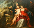 Holy Family with St Francis, St Anne & Infant St John the Baptist painting by Peter Paul Rubens at Metropolitan Museum of Art. New York, NY.