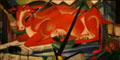 The World Cow painting by Franz Marc at MoMA. New York, NY.