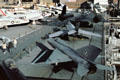 Aircraft collection on deck of Intrepid Sea-Air-Space Museum. New York, NY.