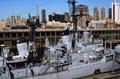Destroyer Edson at Intrepid Sea-Air-Space Museum. New York, NY.