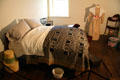 Recreated guest bedroom at Mount Vernon Hotel Museum. New York, NY.