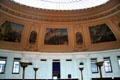 U.S. Custom House rotunda murals of Reginald Marsh. New York, NY.