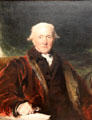 John Julius Angerstein portrait by Sir Thomas Lawrence & workshop at Metropolitan Museum of Art. New York, NY.