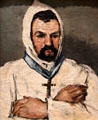 Antoine Dominique Sauveur Aubert as a Monk painting by Paul Cézanne at Metropolitan Museum of Art. New York, NY.