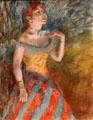 Singer in Green painting by Edgar Degas at Metropolitan Museum of Art. New York, NY.