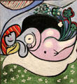 The Dreamer painting by Pablo Picasso at Metropolitan Museum of Art. New York, NY.